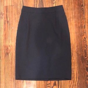 Theory navy pencil skirt